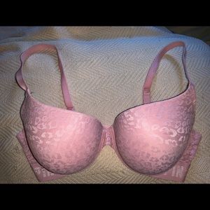 Victoria’s Secret Pink Bra lace over lay.  36DD